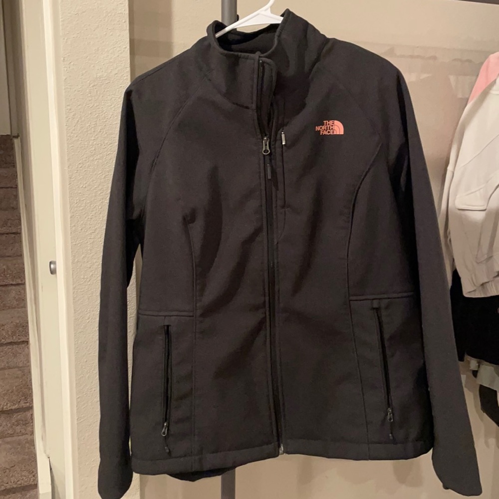 North face xl women’s dark grey jacket